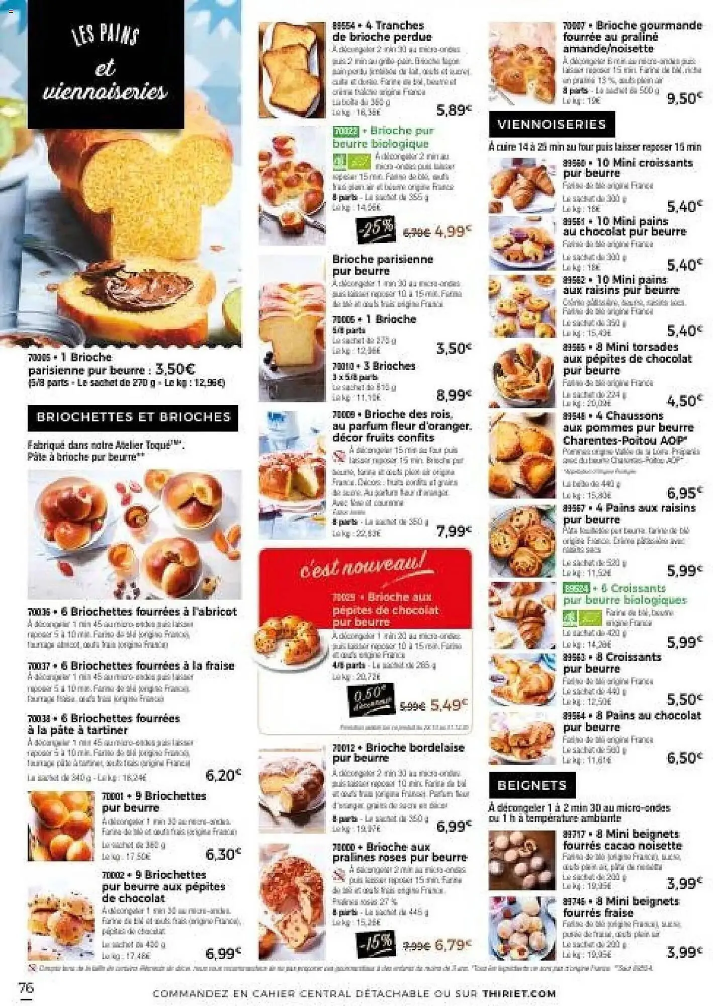 Catalogue Thiriet du 28 octobre au 24 novembre 2025 - Catalogue page 76