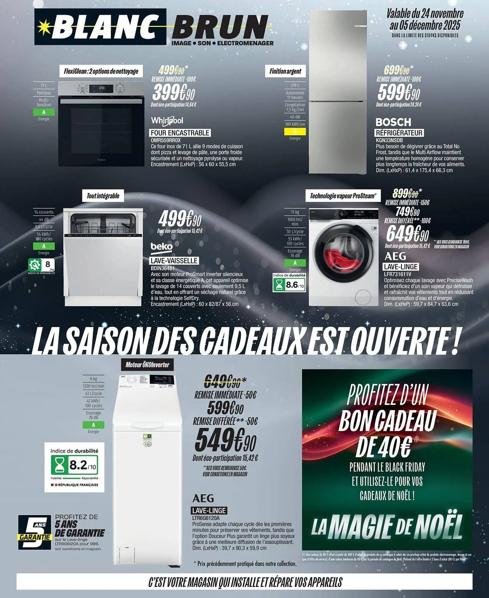Catalogue Blanc Brun du 24 novembre au 5 décembre 2025 - Catalogue page 3