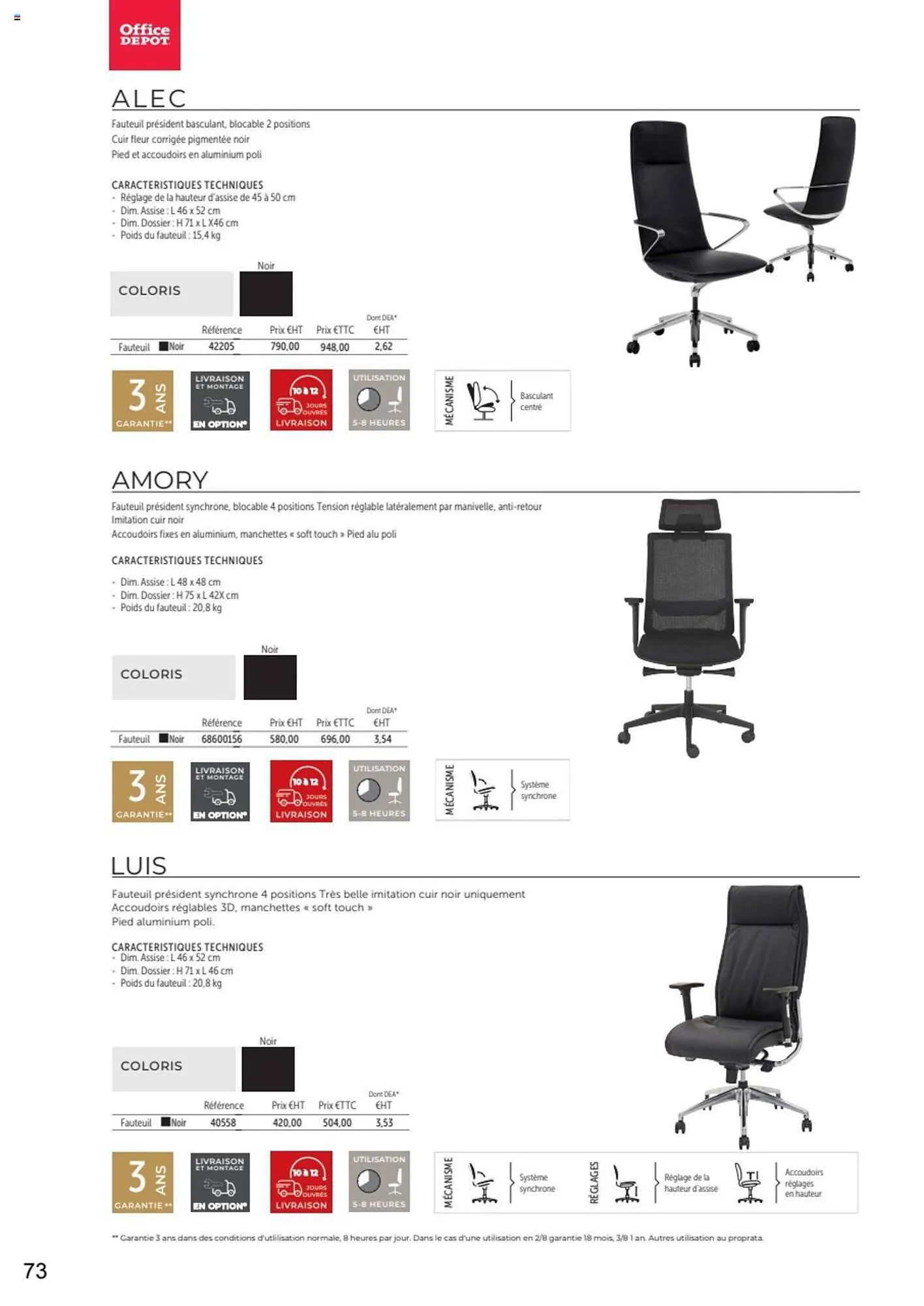 Catalogue Office Depot du 20 octobre au 27 octobre 2023 - Catalogue page 74