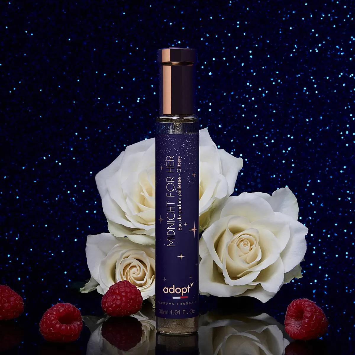 Midnight for her Eau de parfum pailletée 30ml