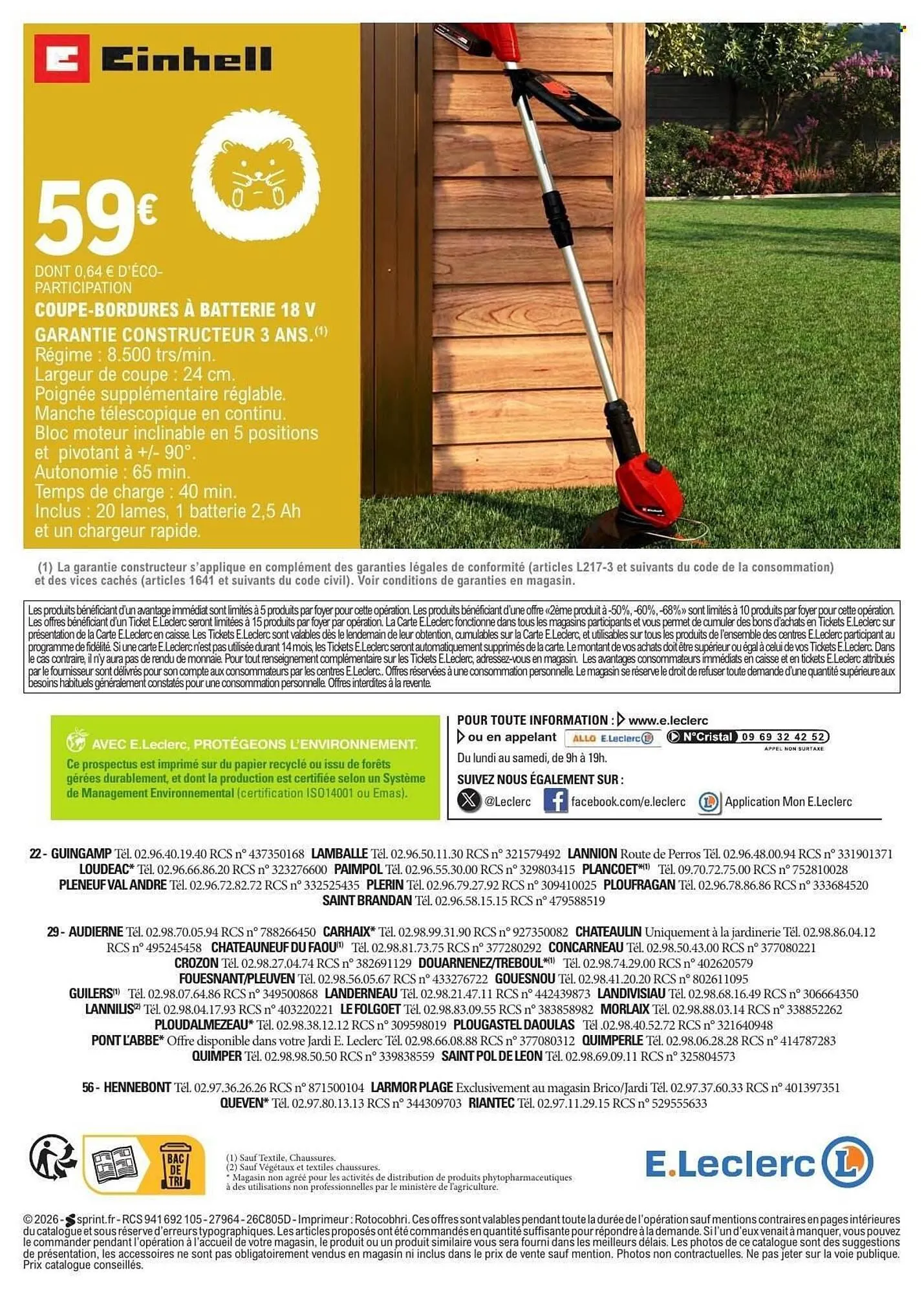 Catalogue E.Leclerc du 10 mars au 21 mars 2026 - Catalogue page 32