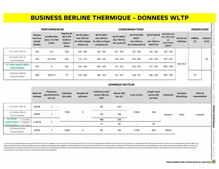 Opel Astra et Astra Sports Tourer du 12 mai au 12 mai 2026 - Catalogue page 24