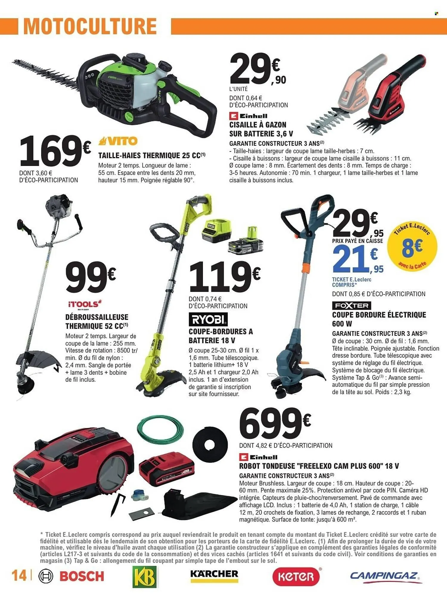 Catalogue E.Leclerc Brico du 21 avril au 9 mai 2026 - Catalogue page 14