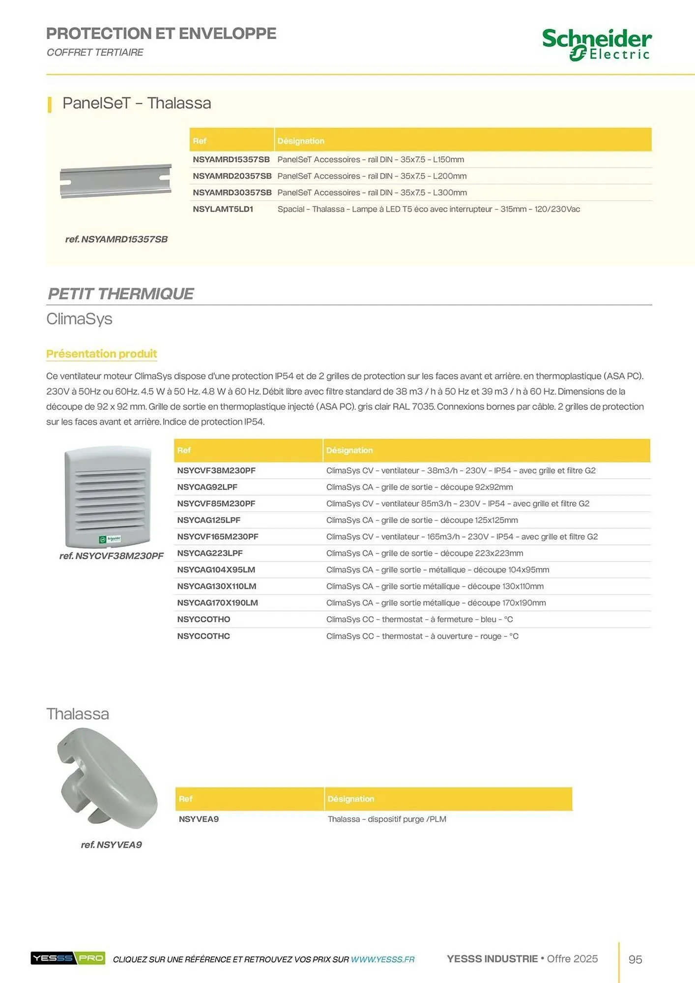 Catalogue Yesss electrique du 28 janvier au 31 décembre 2025 - Catalogue page 97