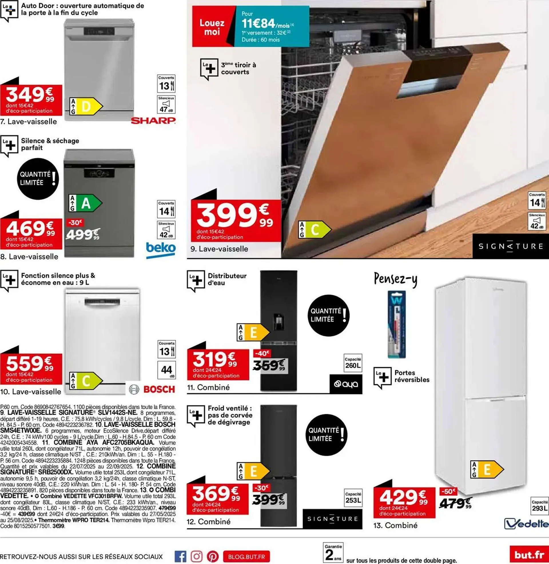 Catalogue BUT du 22 juillet au 25 août 2025 - Catalogue page 29