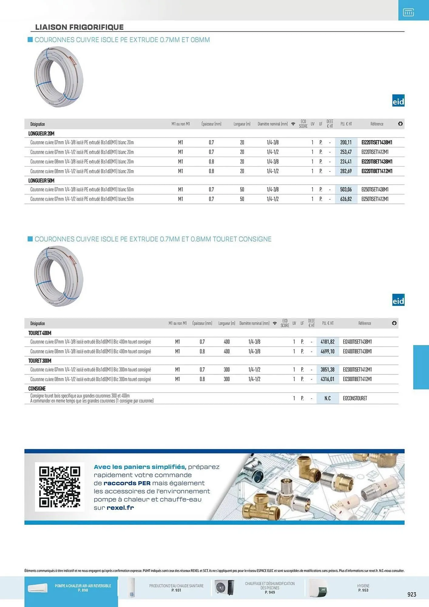 Catalogue Rexel du 31 octobre au 31 décembre 2025 - Catalogue page 129