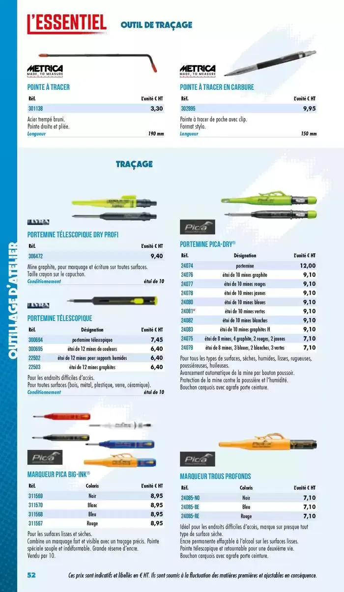 Essentiel Industrie 2025 du 3 janvier au 31 décembre 2025 - Catalogue page 54