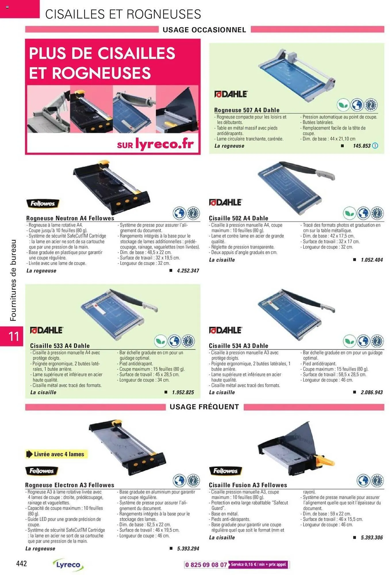 Catalogue Lyreco du 15 mai au 31 décembre 2023 - Catalogue page 442