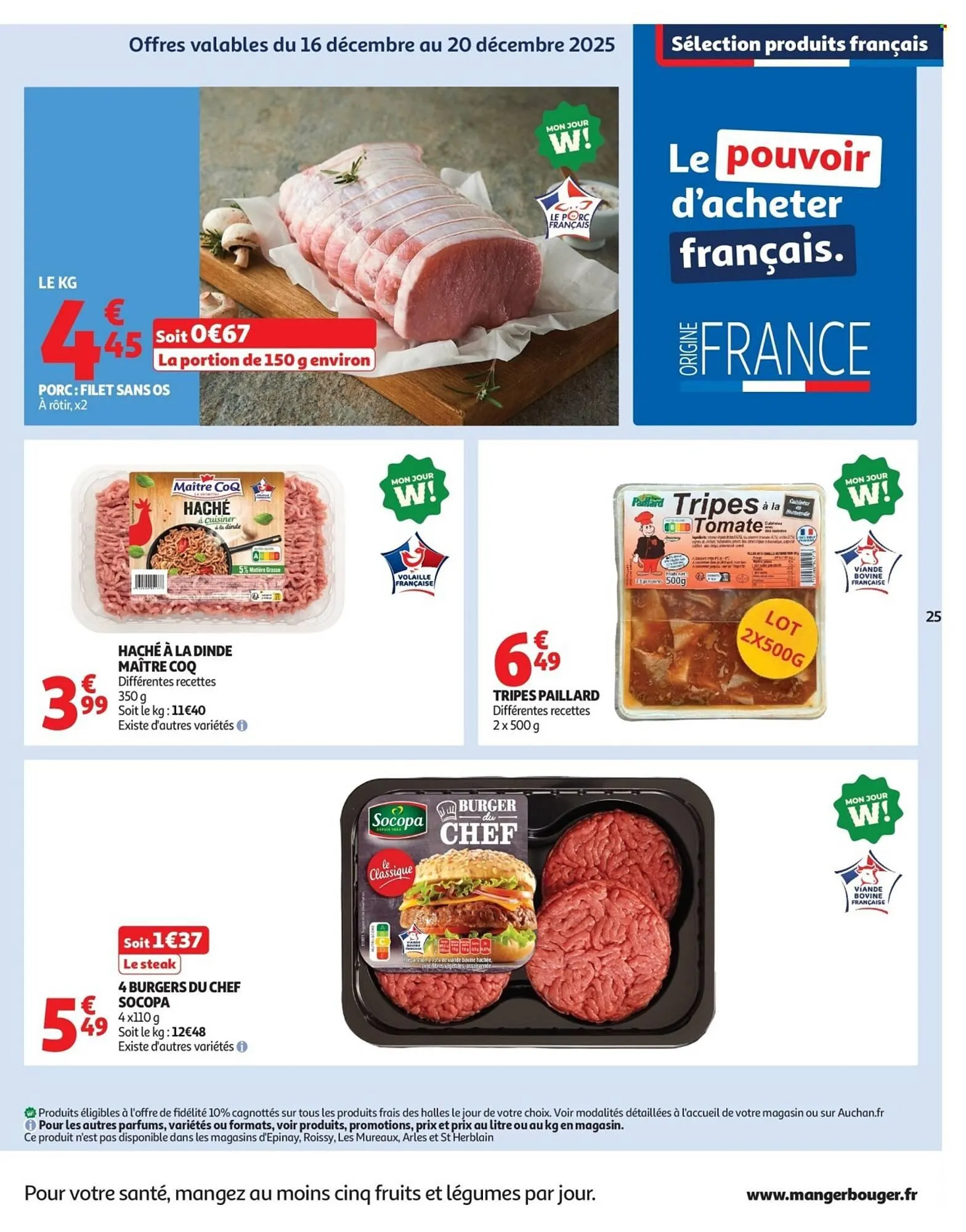 Catalogue Auchan du 16 décembre au 24 décembre 2025 - Catalogue page 25