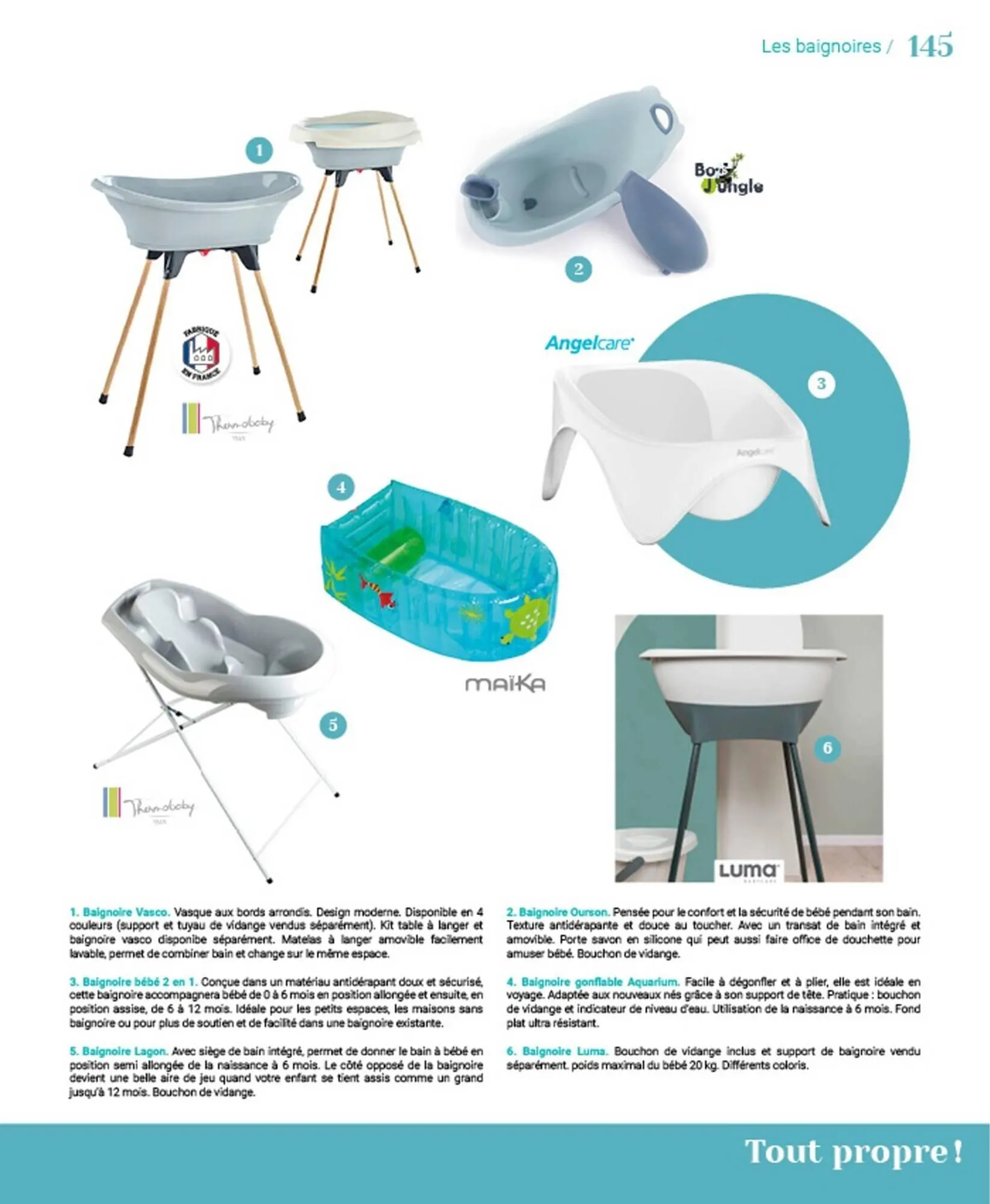 Catalogue autour de bébé du 31 mars au 31 janvier 2024 - Catalogue page 147