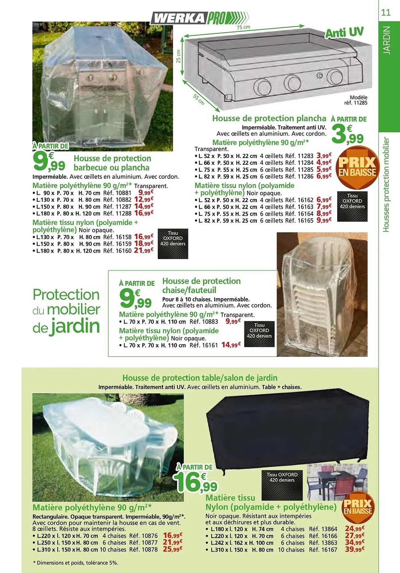 Catalogue Provence Outillage du 9 septembre au 30 novembre 2025 - Catalogue page 11