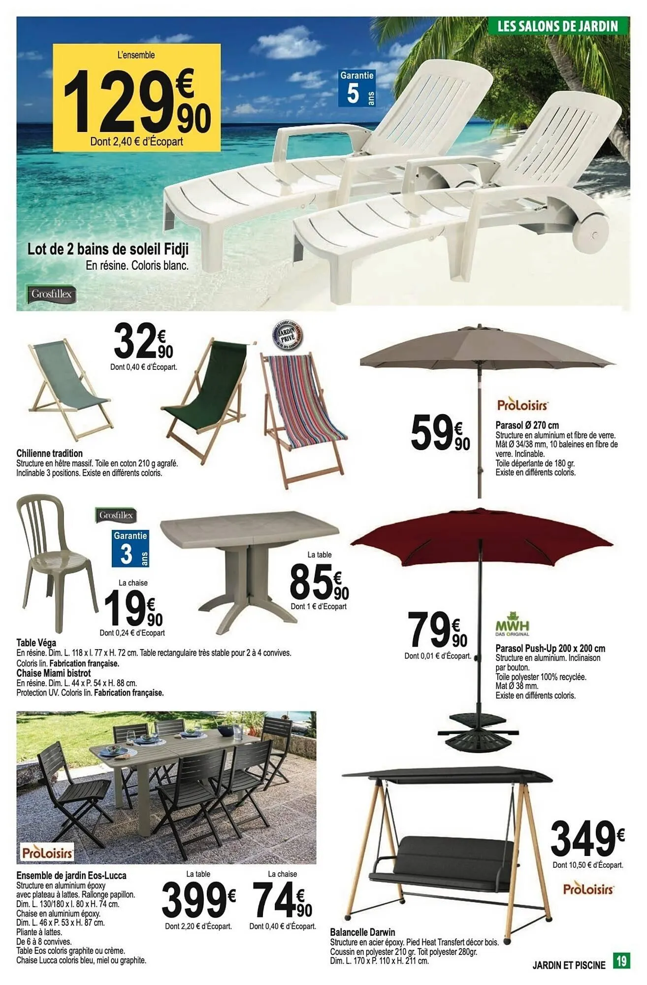 Catalogue Tridôme du 5 juin au 15 juin 2024 - Catalogue page 19