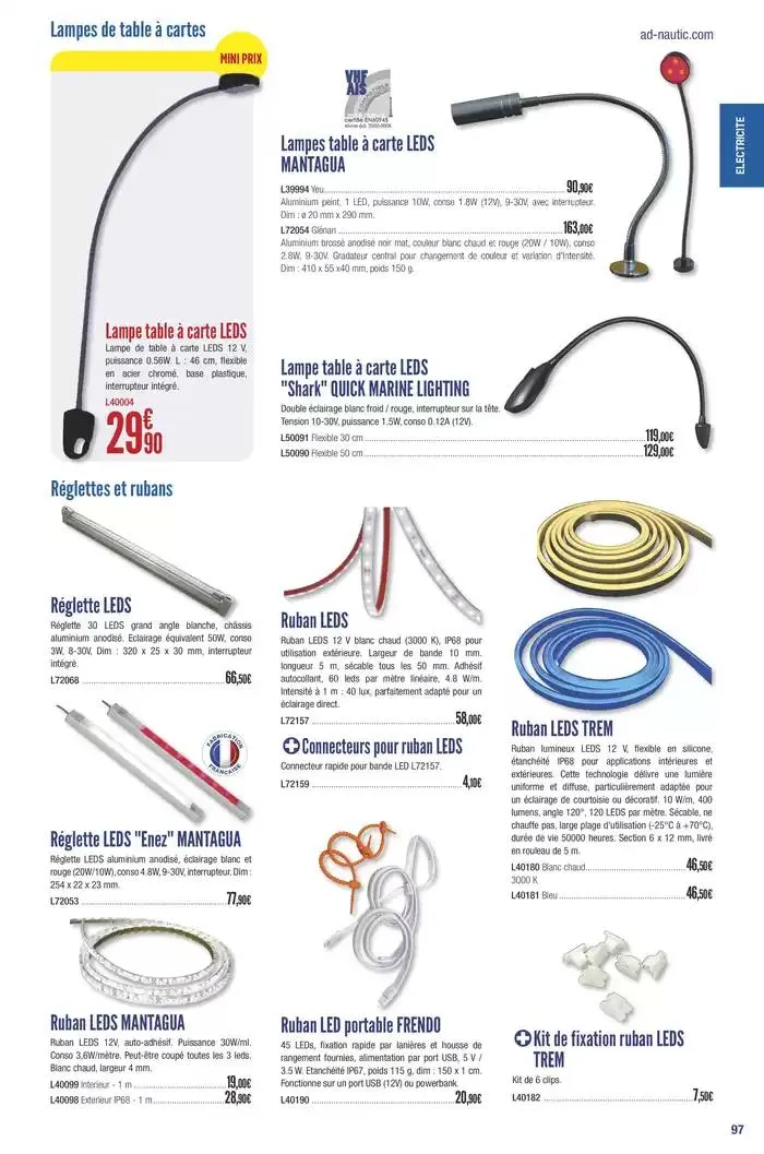 Catalogue Accastillage Diffusion 2025 du 1 janvier au 31 décembre 2025 - Catalogue page 99