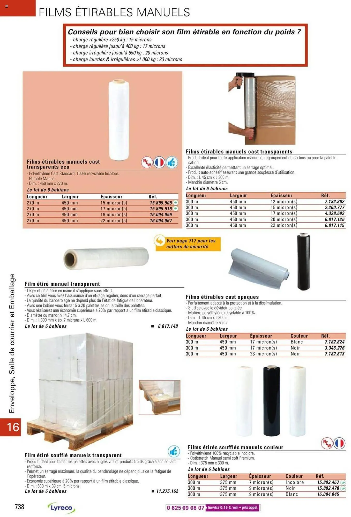 Catalogue Lyreco du 15 mai au 31 décembre 2023 - Catalogue page 738
