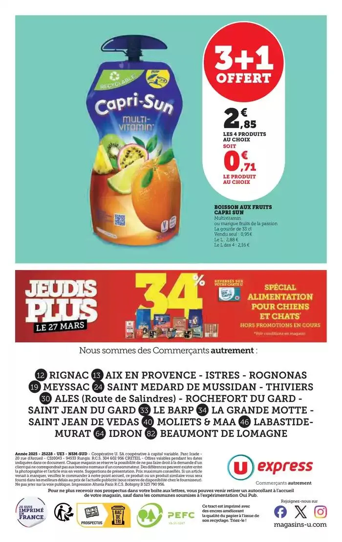 Catalogue U Express du 25 mars au 6 avril 2025 - Catalogue page 28