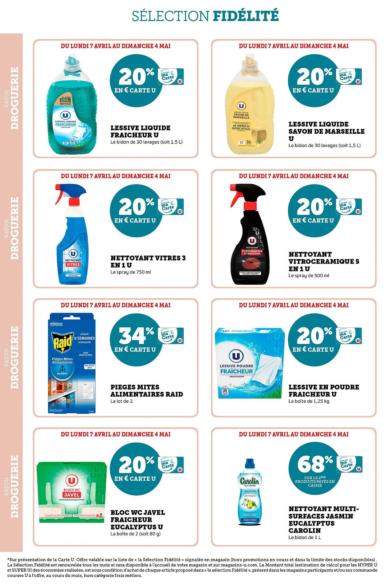 Catalogue Super U du 7 avril au 4 mai 2025 - Catalogue page 10