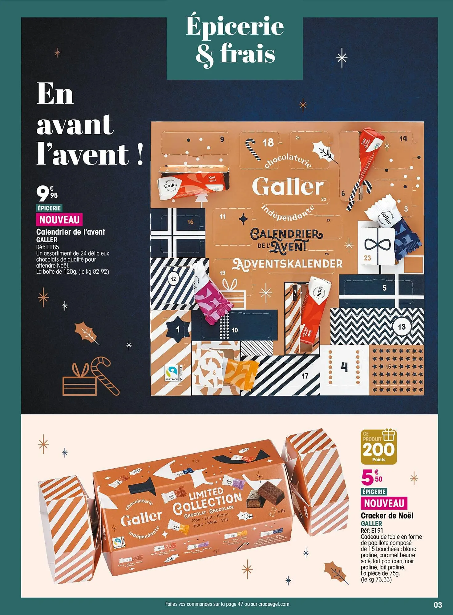 Catalogue Croque Gel du 28 octobre au 26 novembre 2023 - Catalogue page 3