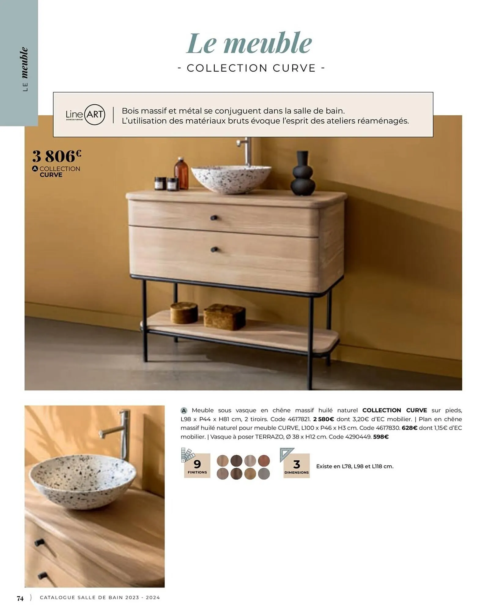 Catalogue Cedeo du 6 juillet au 31 décembre 2023 - Catalogue page 74
