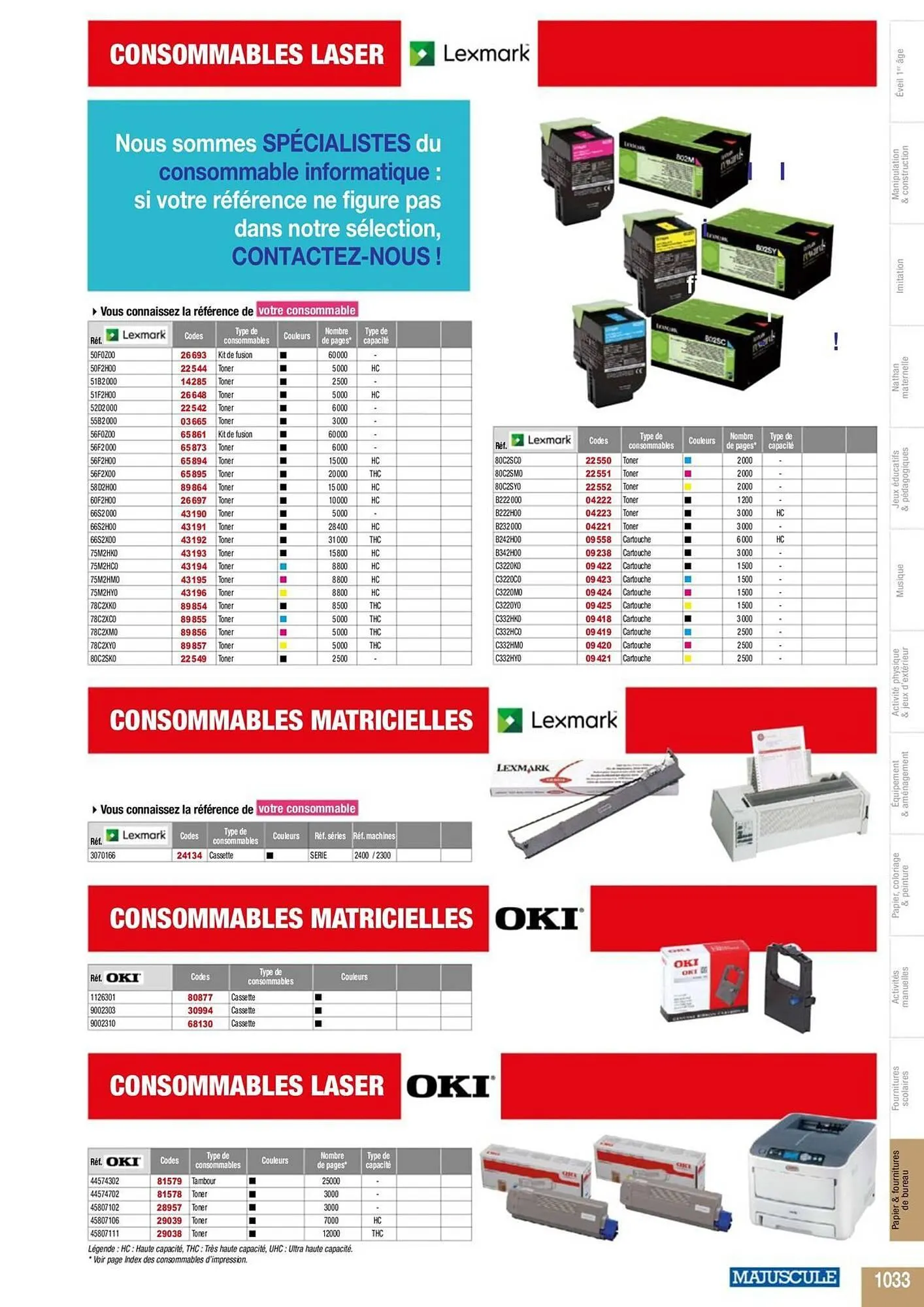 Catalogue Majuscule du 4 mars au 31 décembre 2025 - Catalogue page 1057