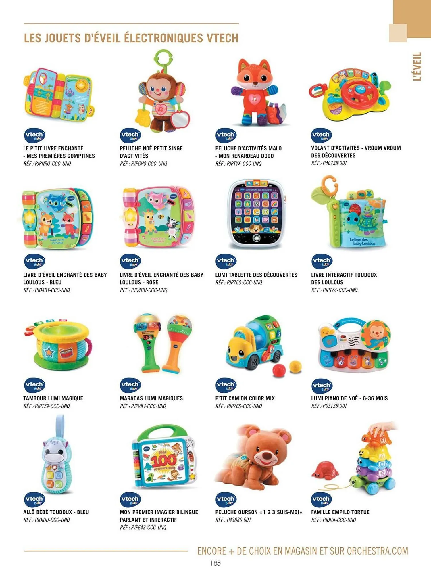 Catalogue Orchestra du 5 août au 31 décembre 2025 - Catalogue page 185