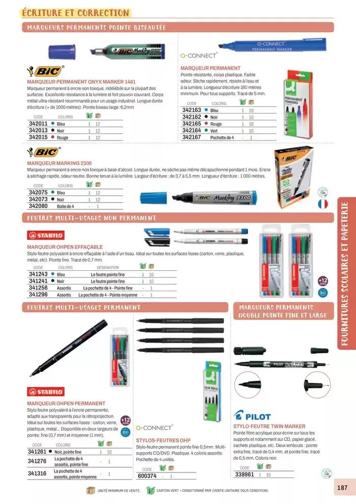 Nos Catalogues Thématiques du 1 janvier au 31 décembre 2025 - Catalogue page 189