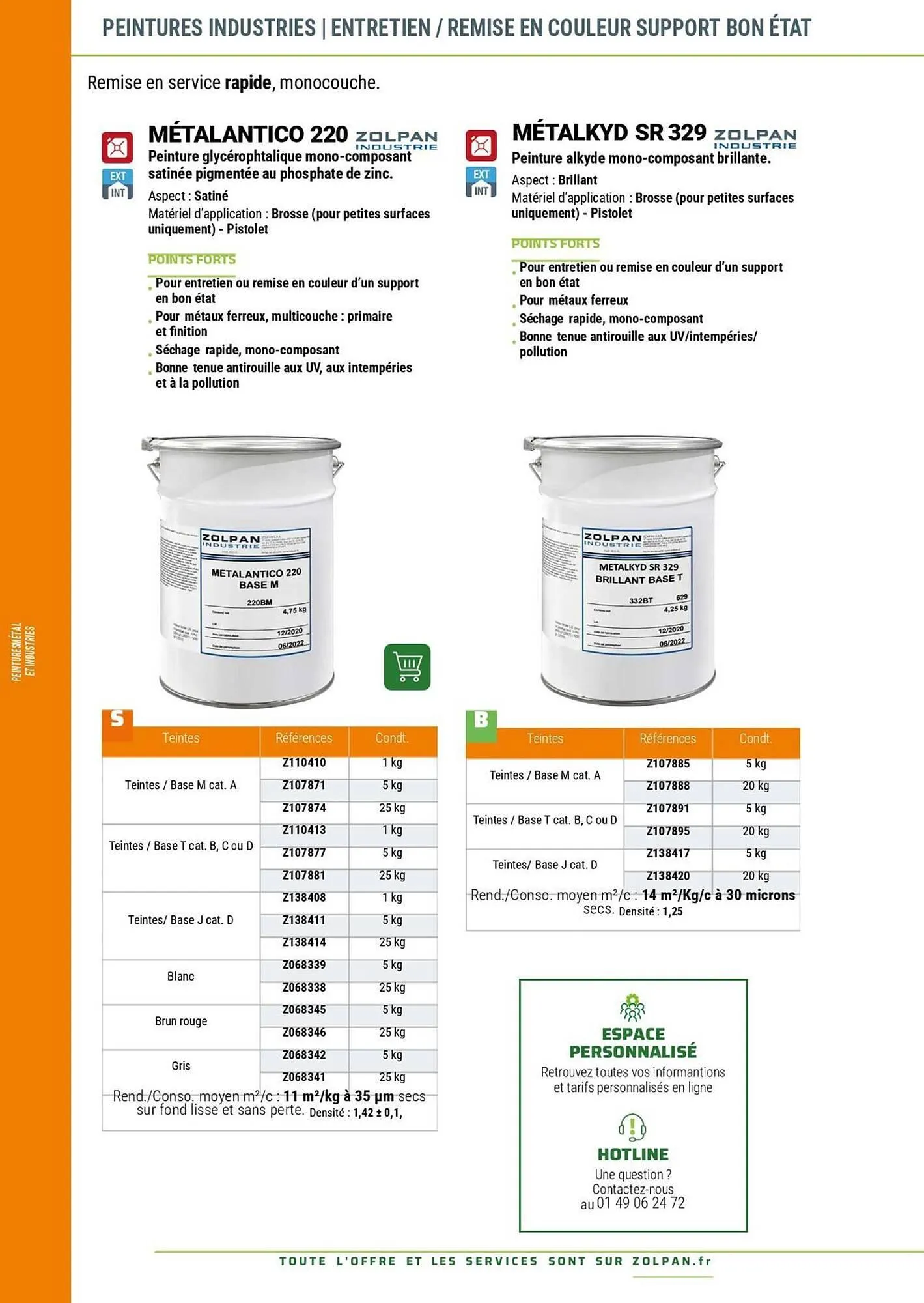 Catalogue Zolpan du 13 janvier au 31 décembre 2025 - Catalogue page 165
