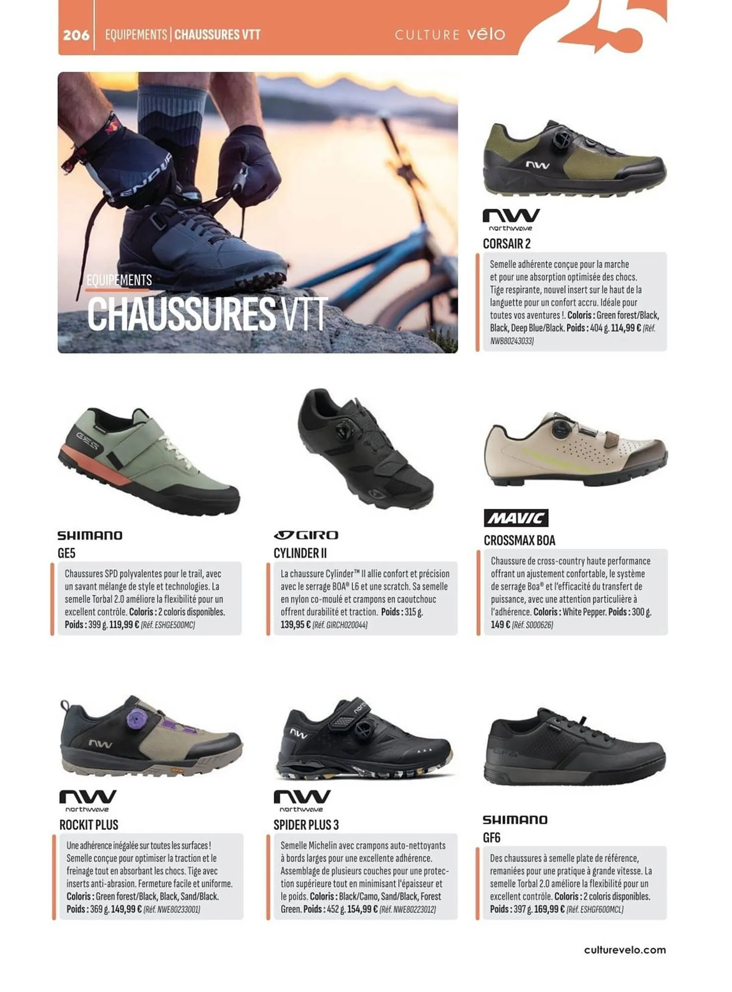 Catalogue Culture Vélo du 2 mai au 31 décembre 2025 - Catalogue page 206