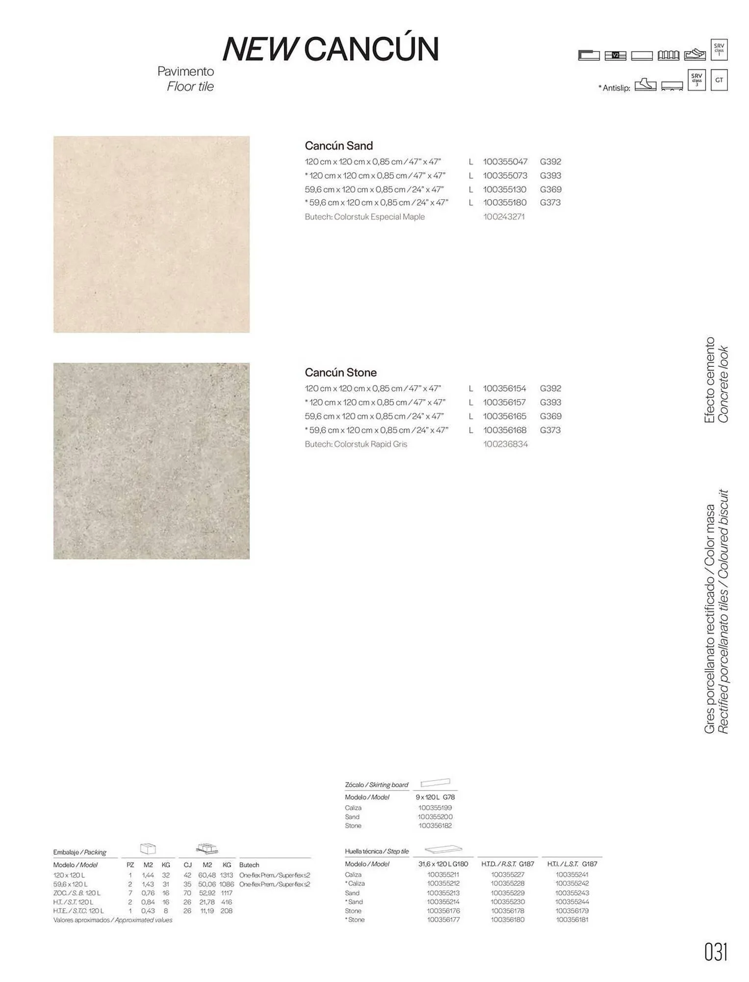 Catalogue Porcelanosa du 27 janvier au 31 décembre 2025 - Catalogue page 33