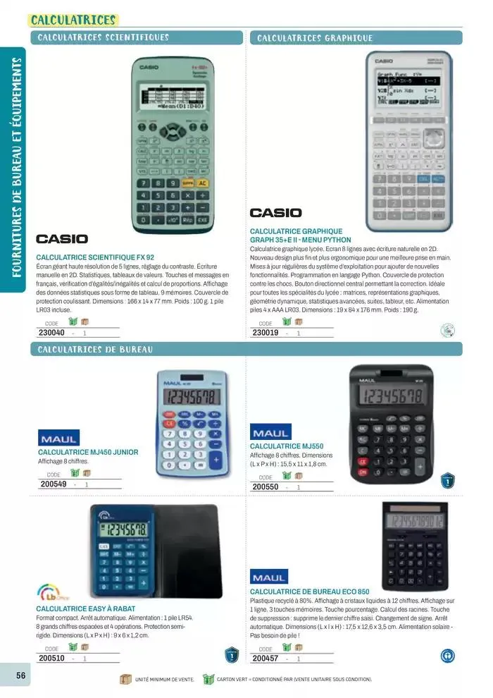 Nos Catalogues Thématiques du 1 janvier au 31 décembre 2025 - Catalogue page 58