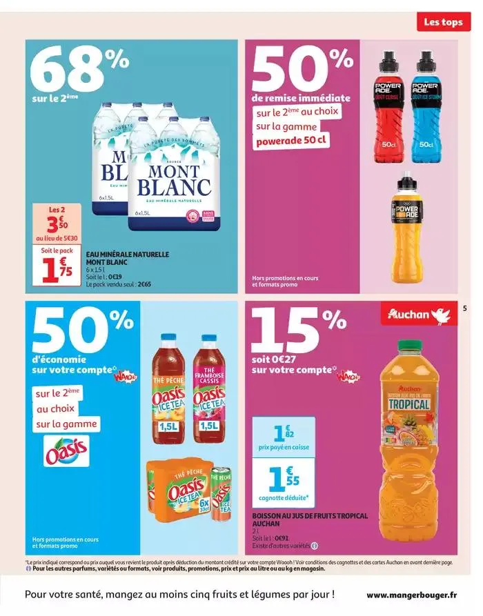 Des prix aussi bas, c'est le top du 29 avril au 11 mai 2025 - Catalogue page 5
