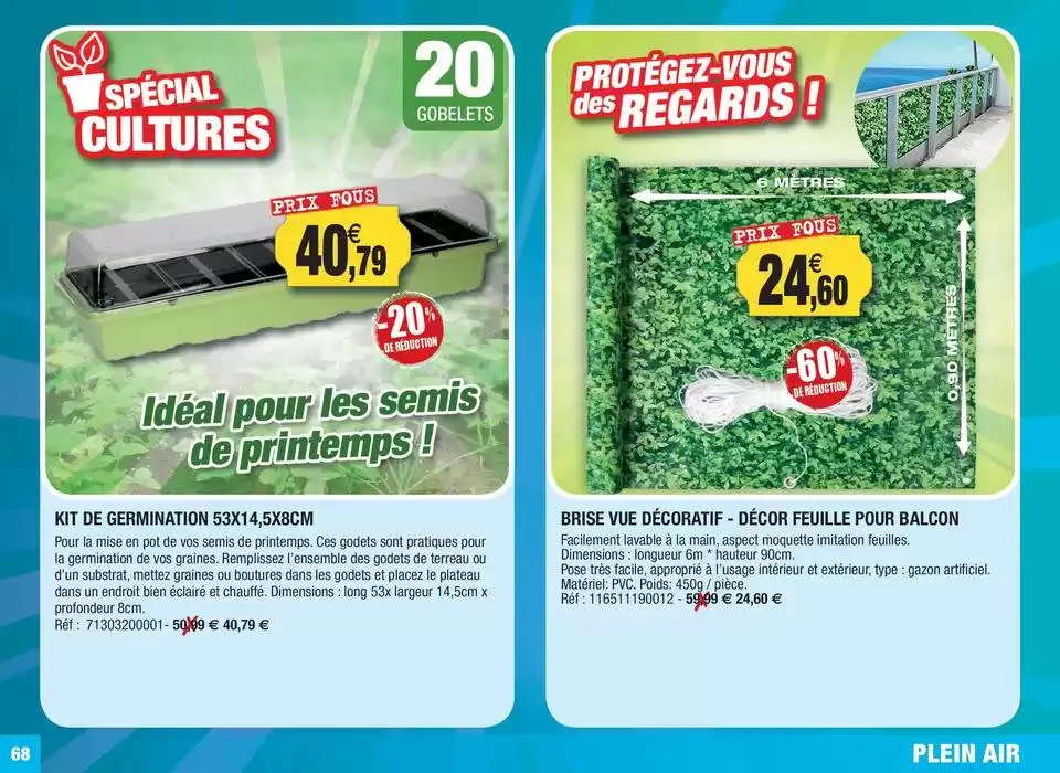 Arrivages de printemps du 6 février au 31 mai 2025 - Catalogue page 68