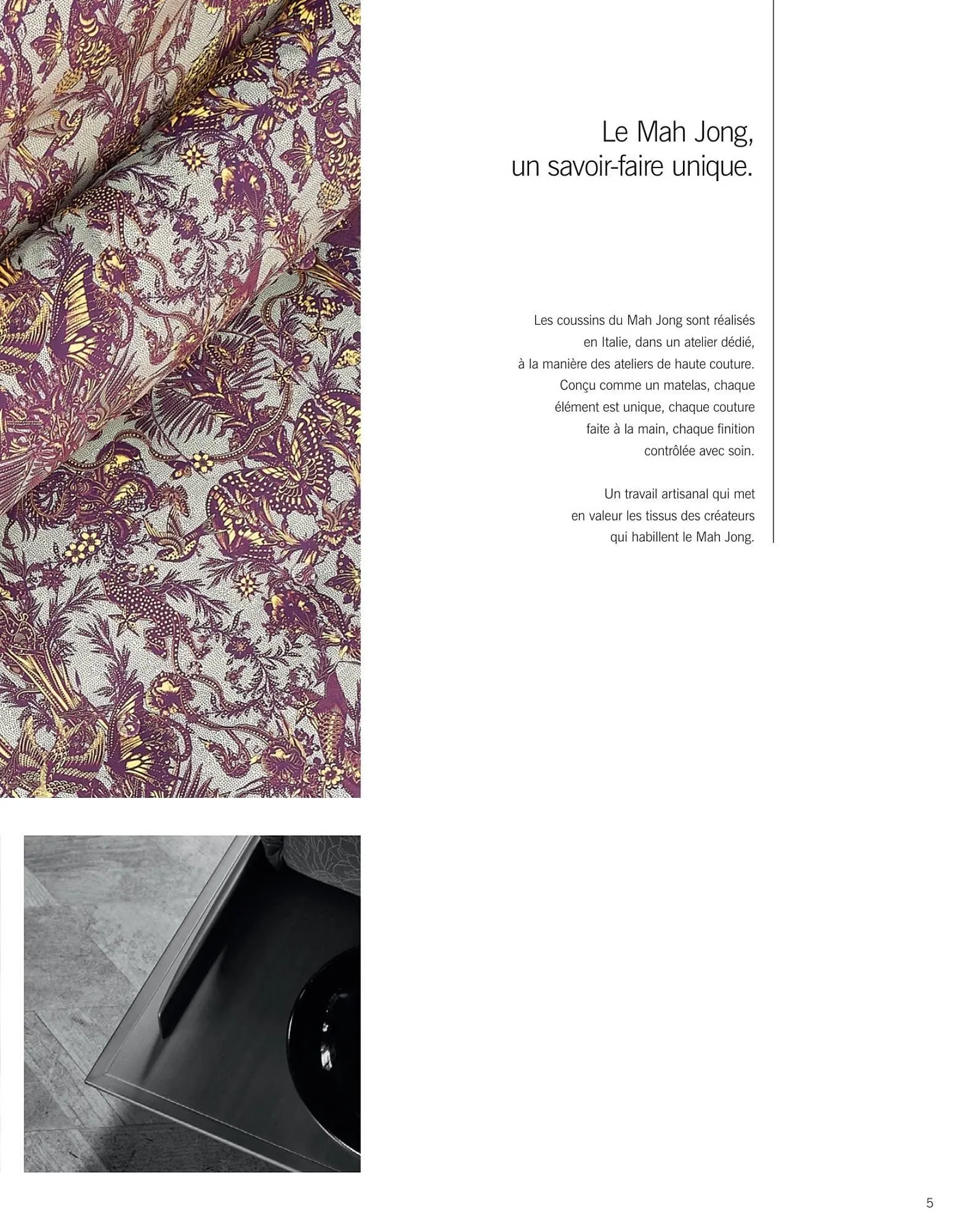 catalogue Roche Bobois du 2 septembre au 1 janvier 2026 - Catalogue page 5