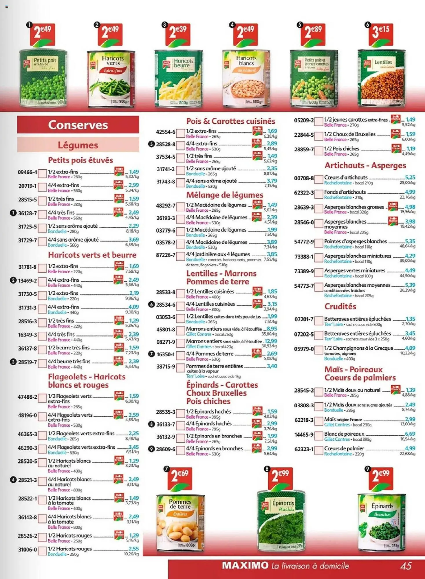 Catalogue Maximo du 23 janvier au 26 février 2026 - Catalogue page 45