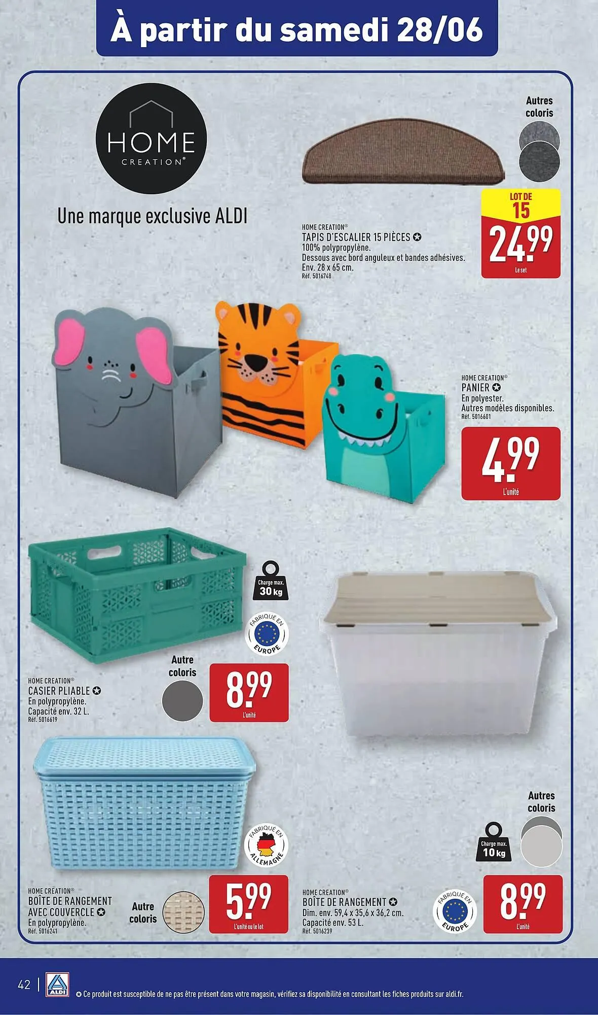 Catalogue ALDI du 24 juin au 30 juin 2025 - Catalogue page 45