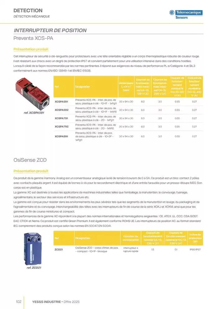Industrie 2025 du 28 janvier au 31 décembre 2025 - Catalogue page 104