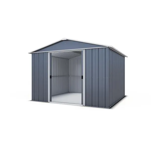 Abri De Jardin Métal 9,03m² Anthracite