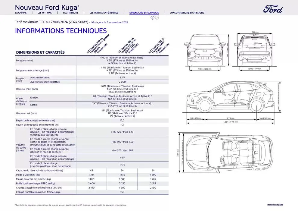 Ford Kuga du 26 mars au 26 mars 2026 - Catalogue page 10