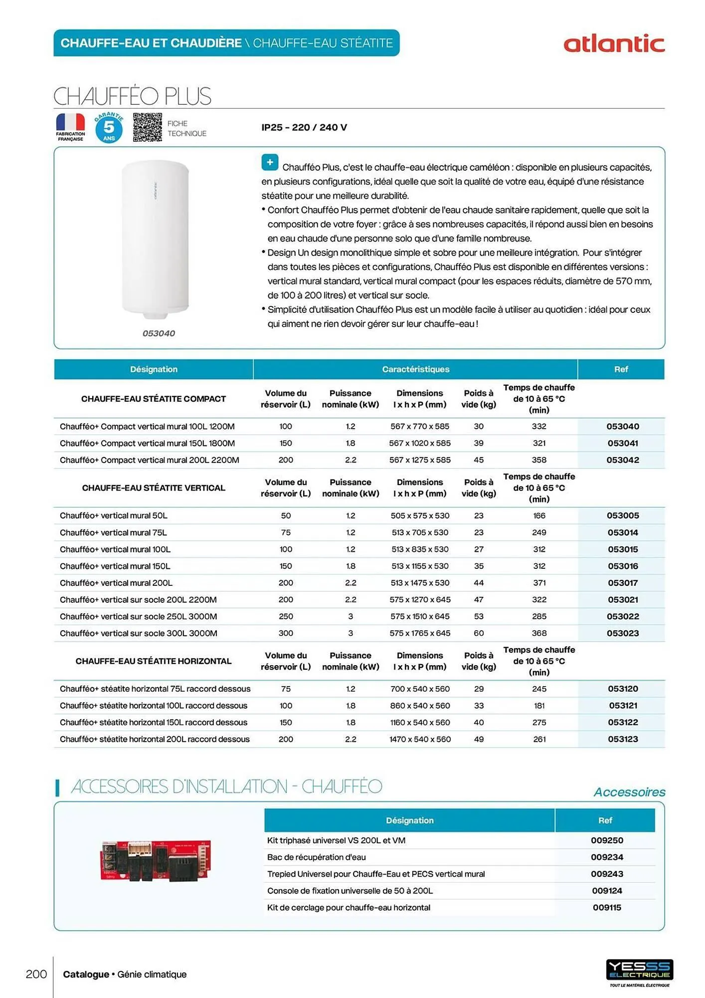 Catalogue Yesss electrique du 14 octobre au 31 décembre 2026 - Catalogue page 202