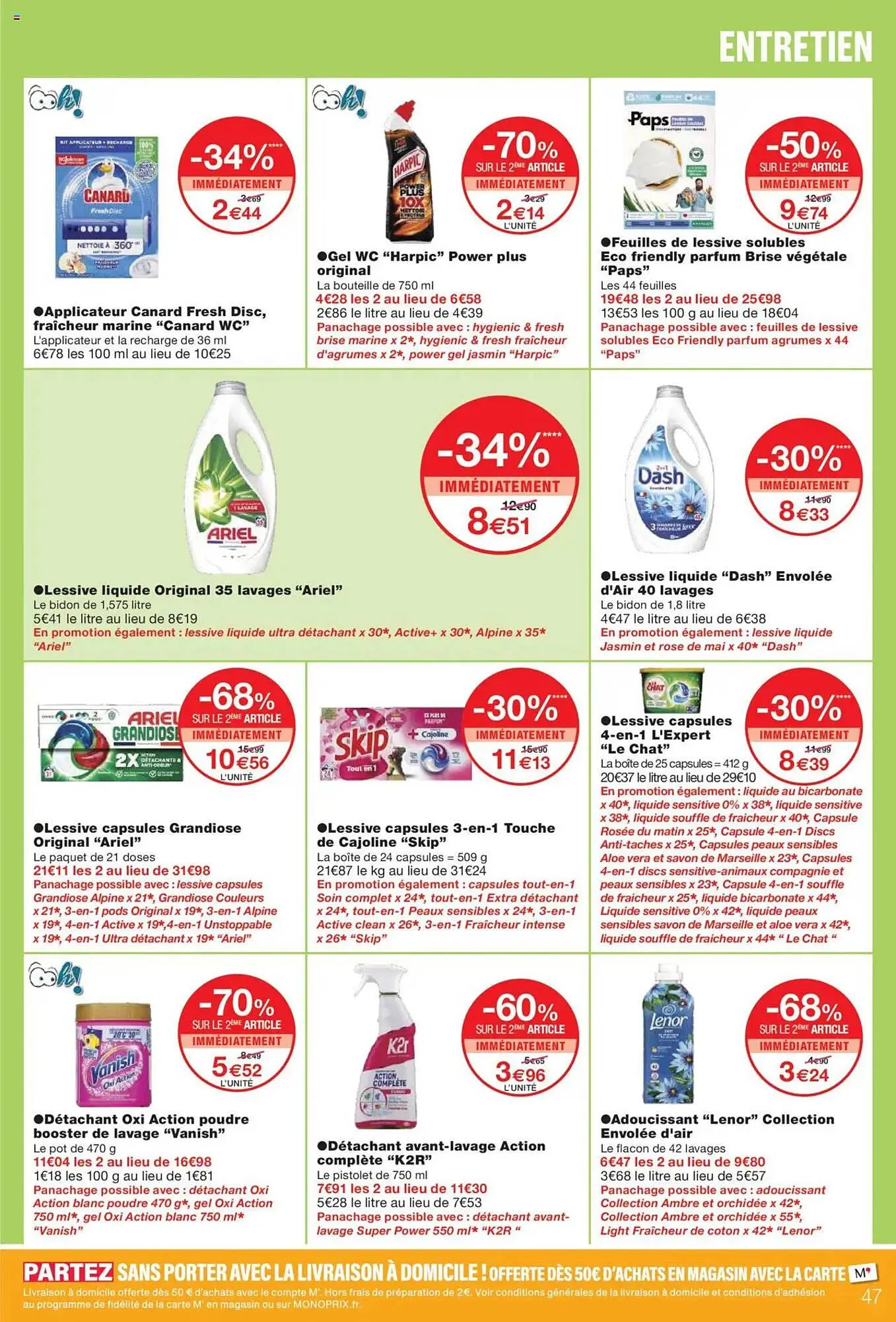 Catalogue Monoprix du 21 octobre au 2 novembre 2025 - Catalogue page 47