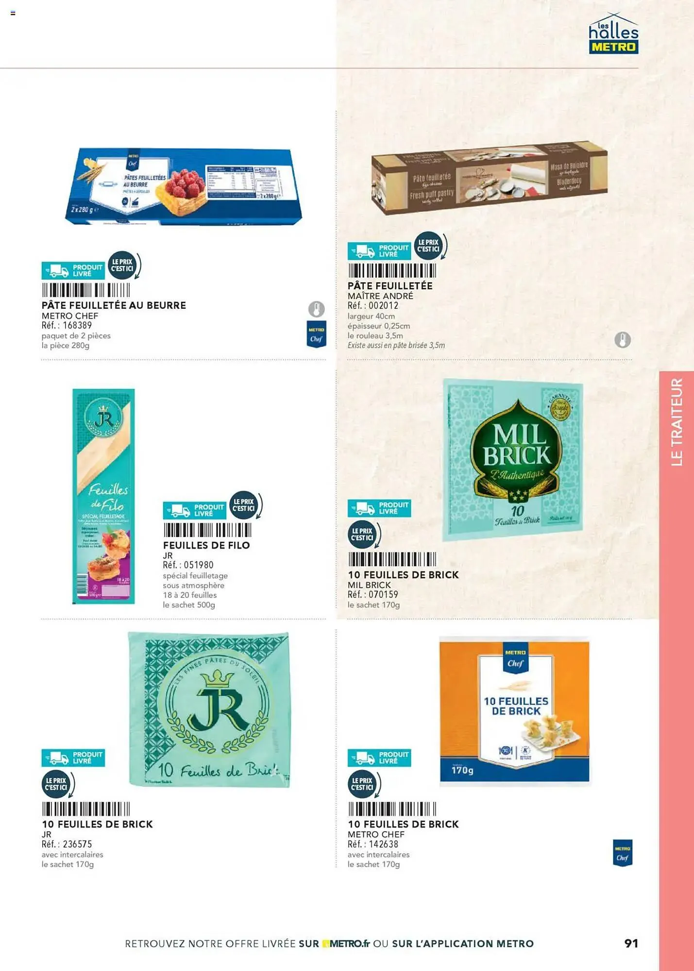 Catalogue METRO du 24 avril au 31 décembre 2025 - Catalogue page 91