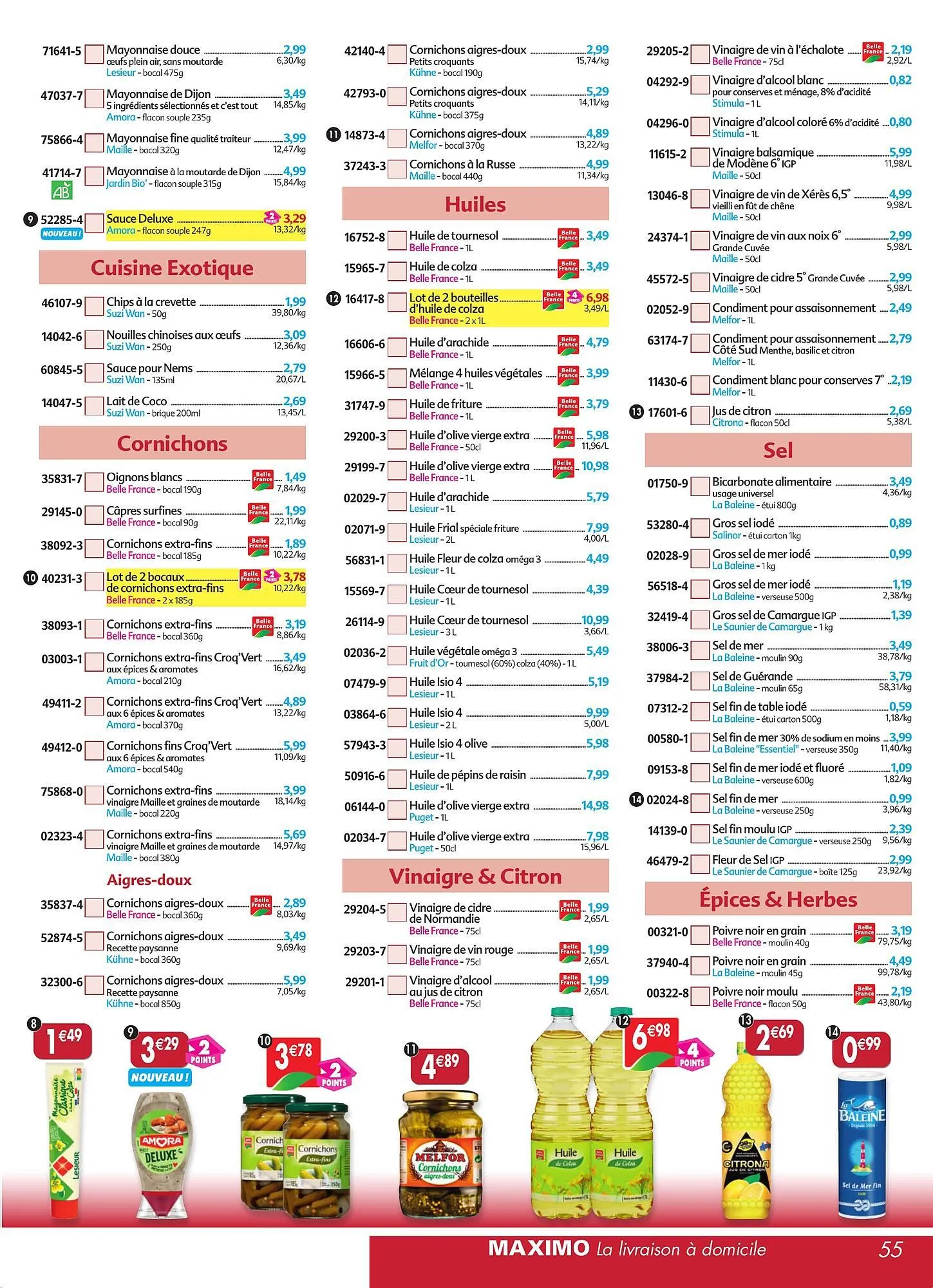 Catalogue Maximo du 30 mars au 23 avril 2026 - Catalogue page 55