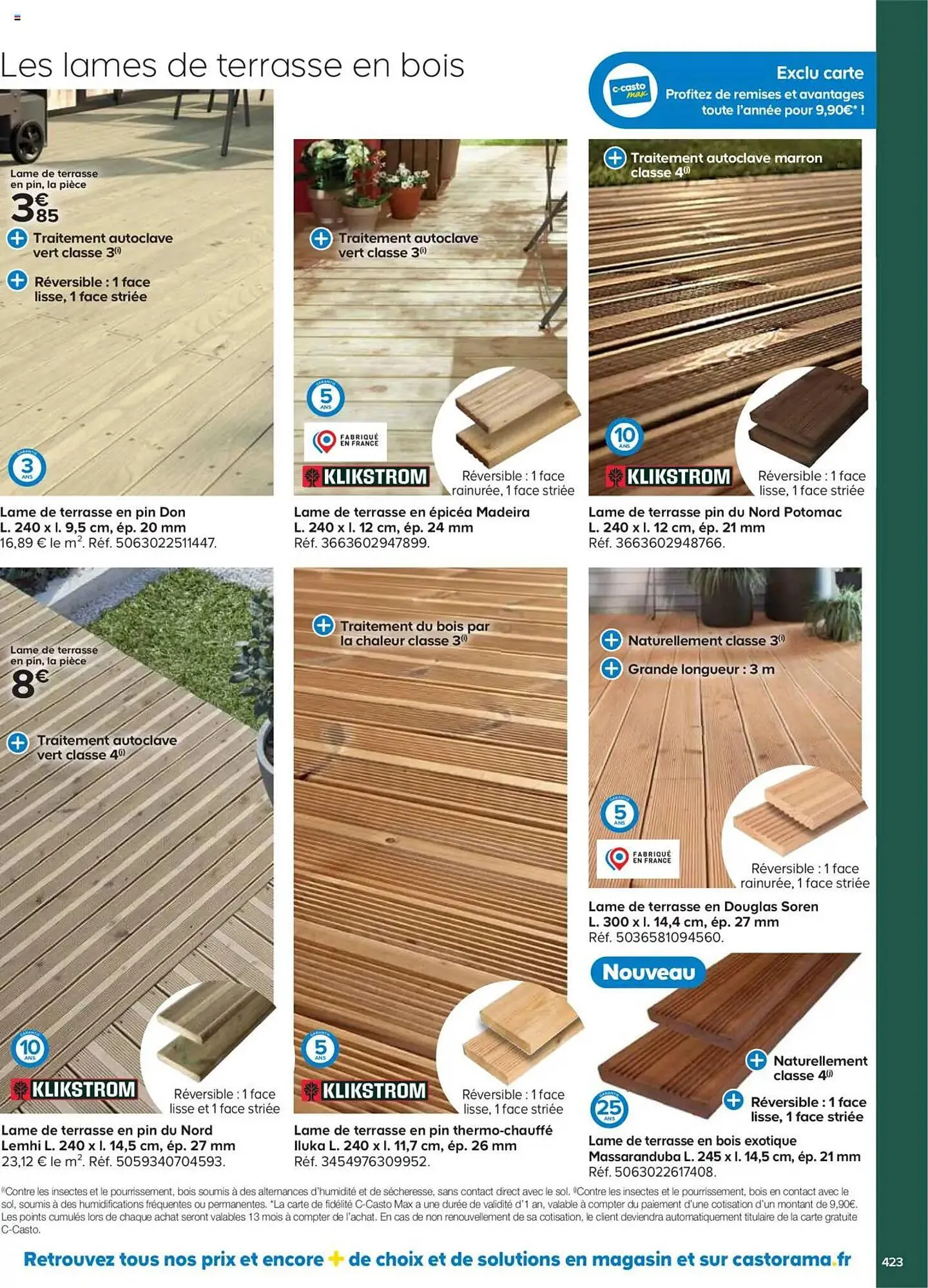 Catalogue Castorama du 21 mai au 31 décembre 2025 - Catalogue page 423