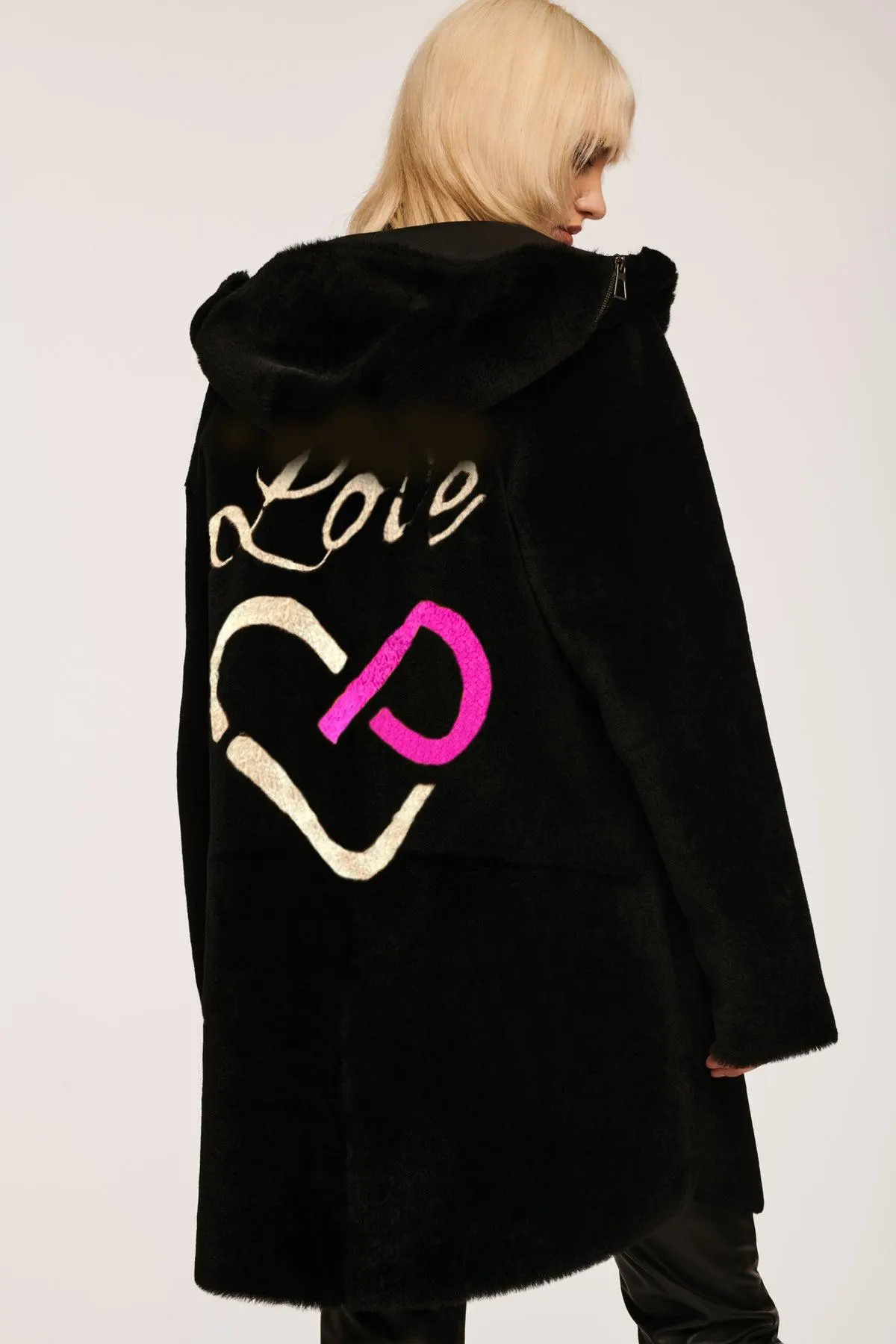 Manteau en fourrure Love