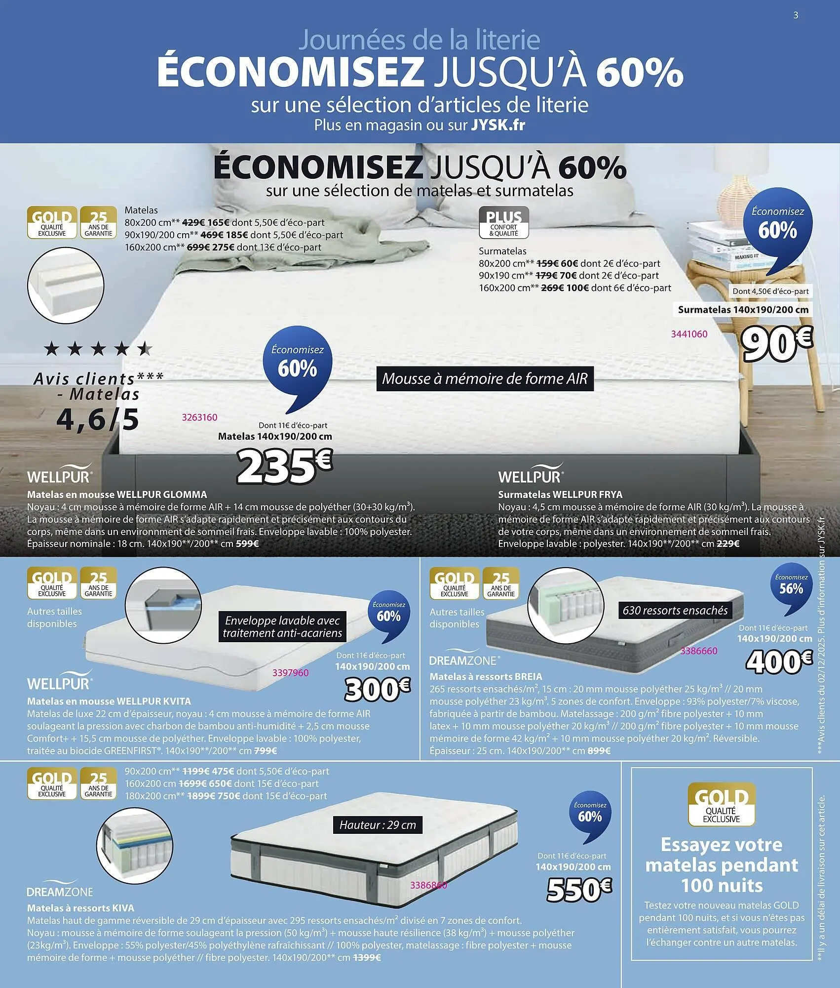 Catalogue JYSK du 27 janvier au 3 février 2026 - Catalogue page 3