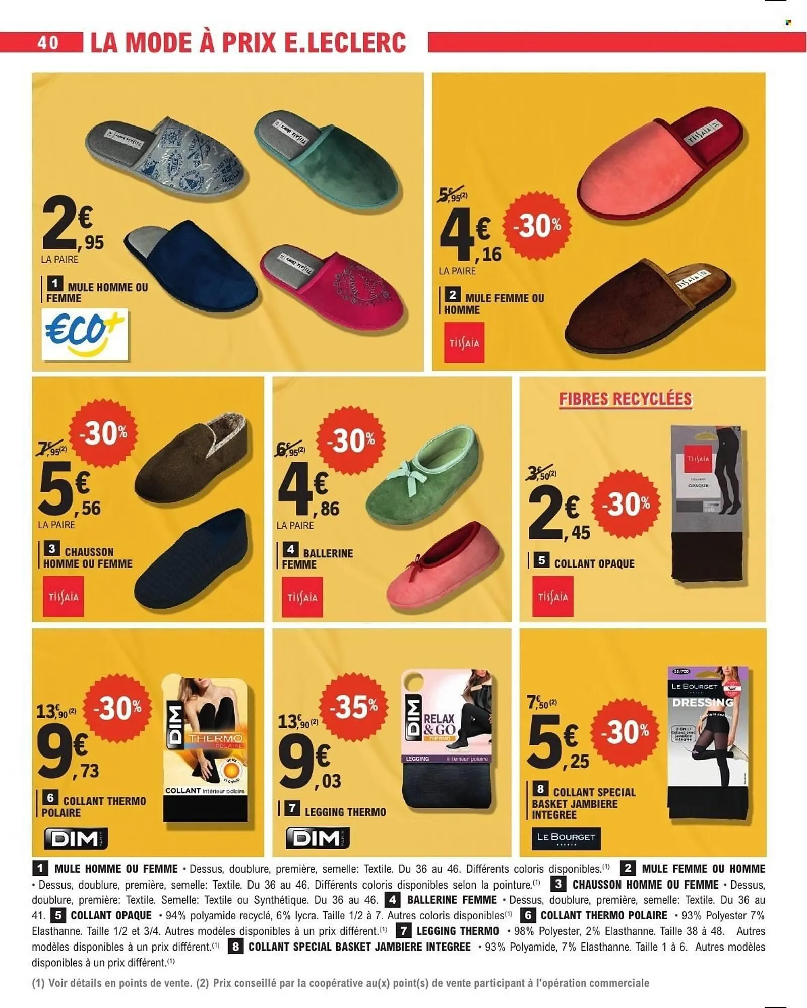 Catalogue E.Leclerc du 20 janvier au 31 janvier 2026 - Catalogue page 40