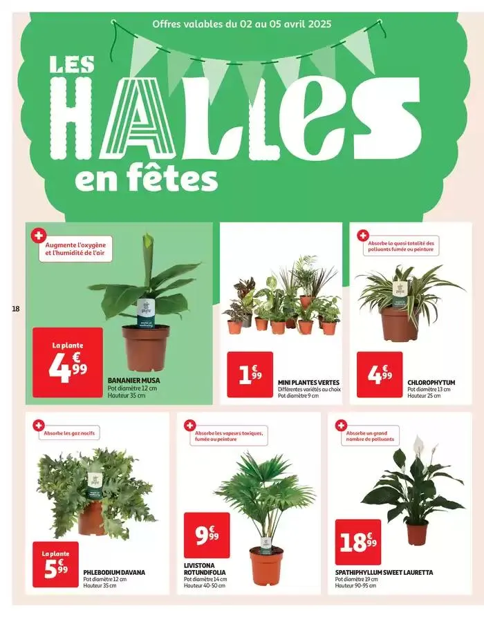 Les prix bas qui font du bien au quotidien du 1 avril au 6 avril 2025 - Catalogue page 18