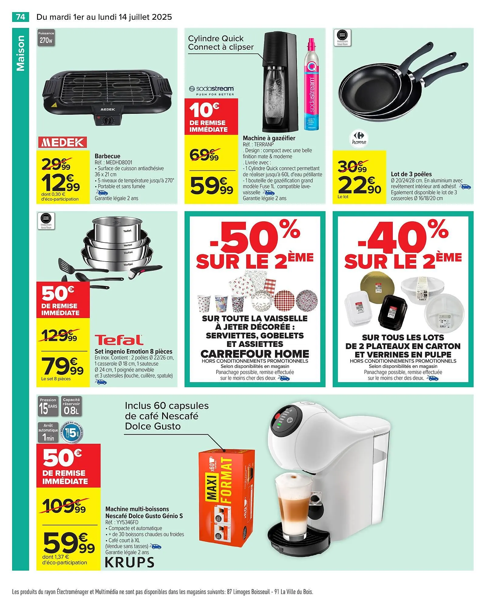 Catalogue Carrefour du 1 juillet au 14 juillet 2025 - Catalogue page 76