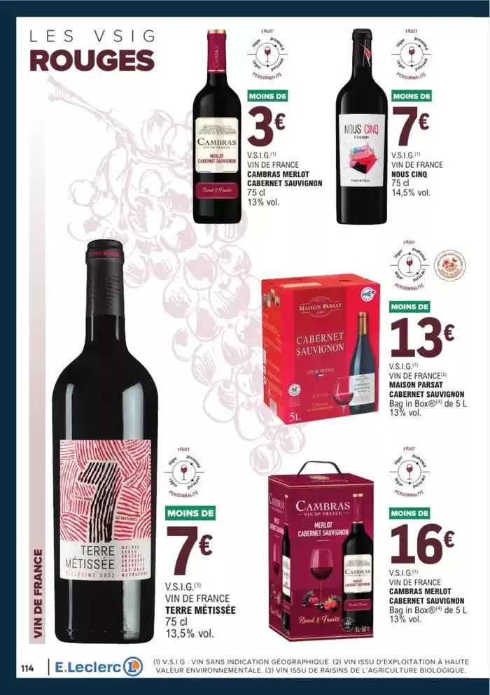 GUIDES DES VINS 2024/2025 du 1 avril au 31 décembre 2025 - Catalogue page 16