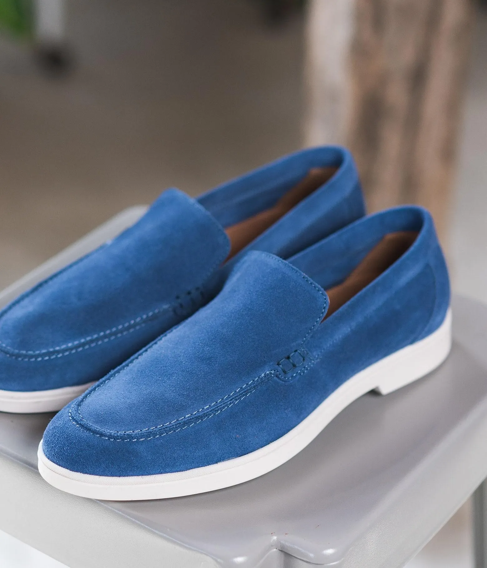 MOCASSIN SEBUS BLEU