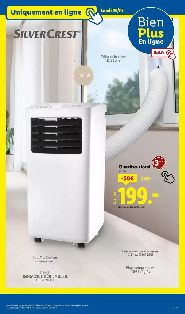 Découvrez des équipements pour vos sorties en plein air et pour embêllir votre jardin ! du 5 mai au 8 mai 2025 - Catalogue page 21